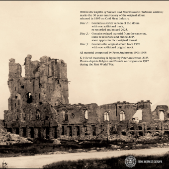 RAISON D'ETRE Within The Depths Of Silence And Phormations - Triple CD in Triple 7′ vinyl Gatefold sleeve , PRE-ORDER [CD]